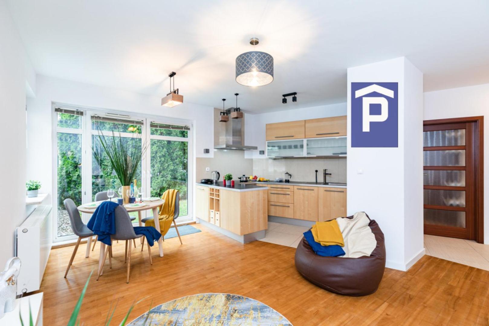 Superapart Wilanowska 7, "Pet-Friendly With Elevator & Parking" Lejlighed Warszawa Eksteriør billede